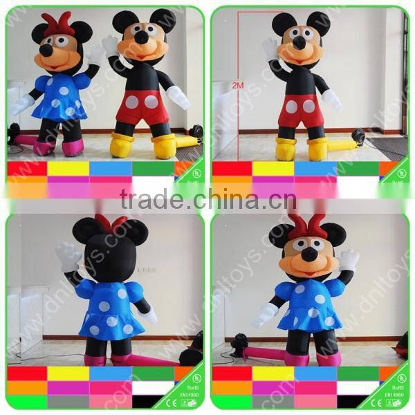 Newest Christmas inflatable minnie