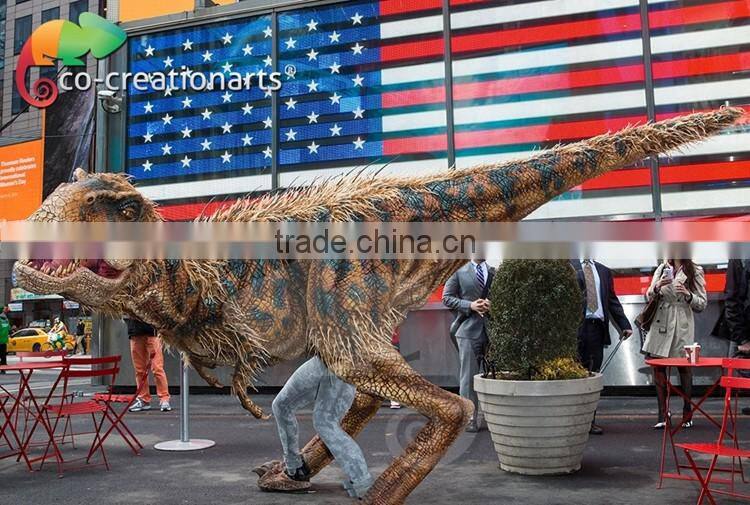 High simulation dinosaur mascot costume