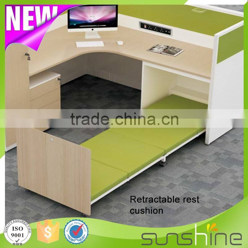 KU-FK6+K3 Cleverly Designed Full Height Office Partition Desk Partition