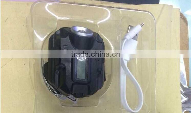 Q5 LED lamp of wrist watches lamp outdoor built-in rechargeable battery night running strong light flashlight
