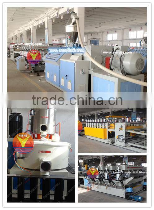 Professional R & D WPC Foam Board Machine/Extruder