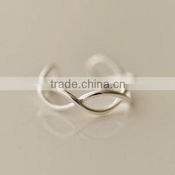 hollow wave wrap sun value 925 sterling silver oem rings