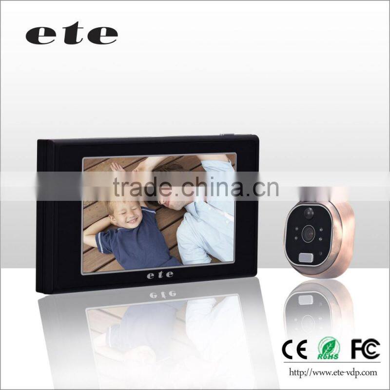 Photo/video function alarm system wifi wireless door viewer ihome3