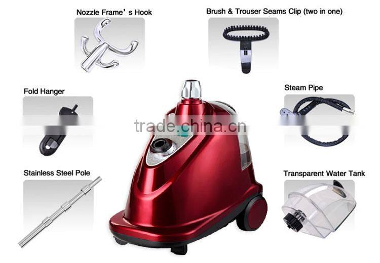 LT-6 Red Pearl new design,high quality competitive price CE/CB certification garment steamer