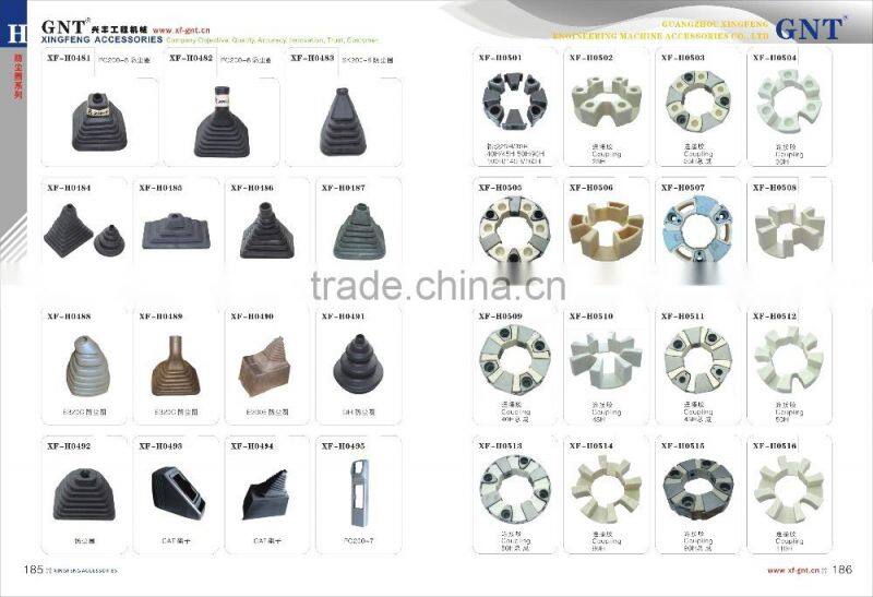 excavator parts DH55 SK60-2 engine 30H green rubber coupling assy