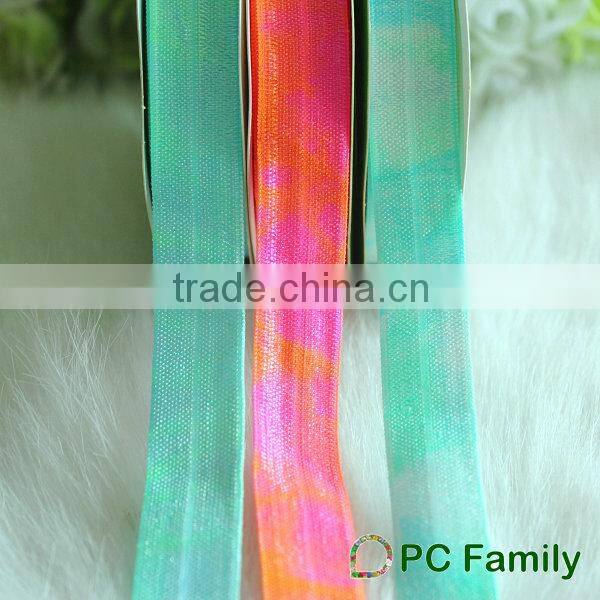 Tie Dye Elastic Ribbon