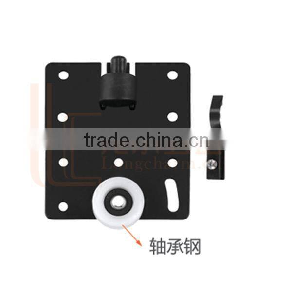 YL-6703A nylon and iron wardrobe door sliding roller door wheel steel sliding door rollers wheel