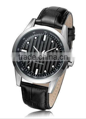 Top quartz brand high quality stainless steel case luxury watches for men