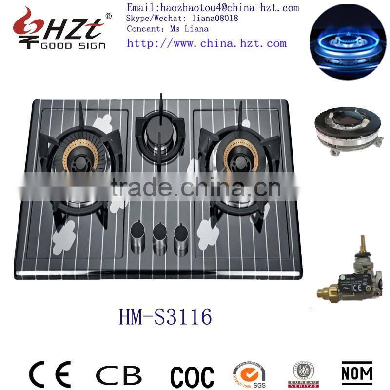 Low price HOT STAINLESS STEEL PANEL GAS HOB