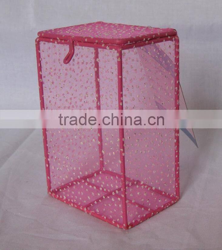 decorative organza gift cosmetic boxes