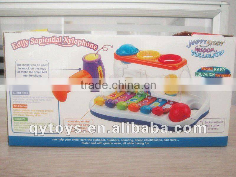 Hot selling Pre-school Baby Educational Plastic Marimba Xylophones for Sale