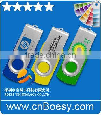 Best sell! Popular Swivel USB Drive, OEM USB stick.