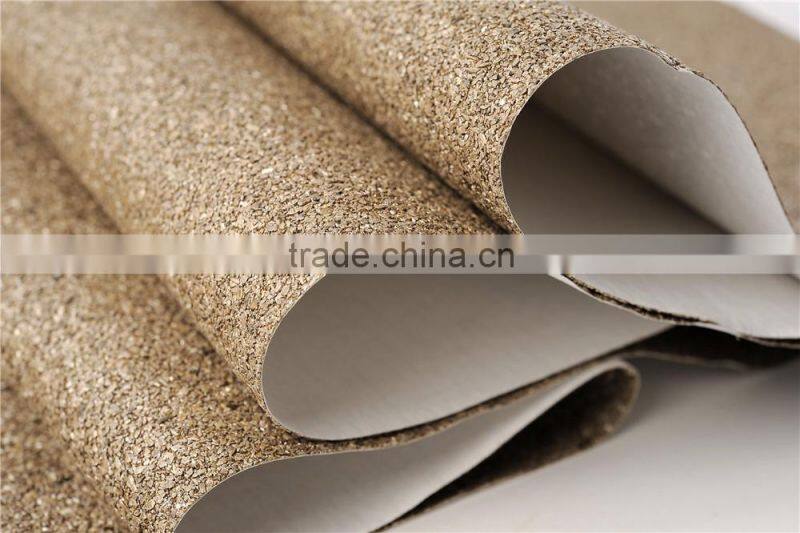 mica wallpaper Vermiculite wallpaper little stone wallpaper dark brown