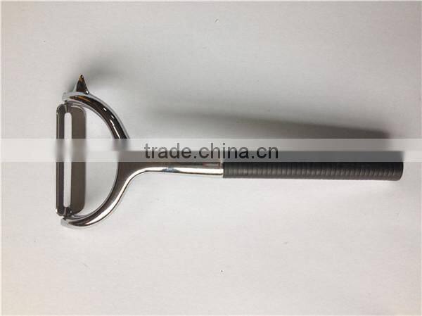 Family use apple and potato peeler metal stainless steel