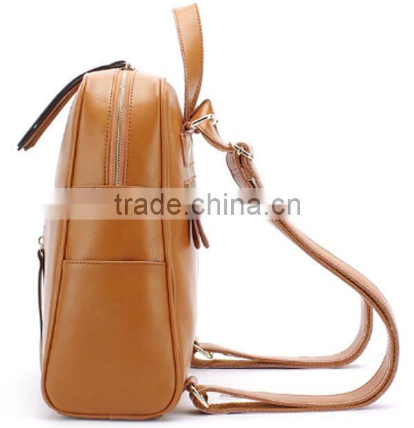 Fashion lady trendy backpack;