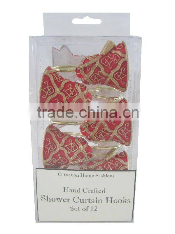 SHOWER CURTAIN ,BATH HOOK,BATHROOM ACCESSORY