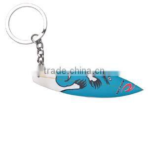 customized promotional gift high quality rubber keychain