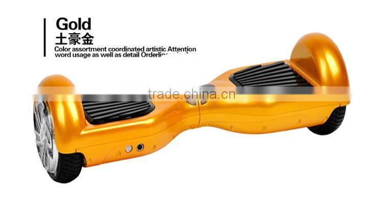 1 year warranty China smart bluetooth electric haverboard with Samsung battery