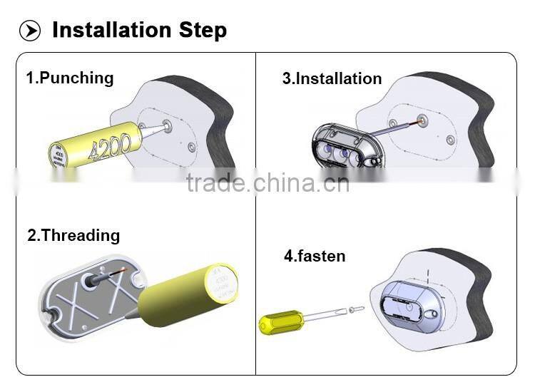 7.5 inch 18W yacht boat marine light IP 68 316 stainless steel anti-corrosion