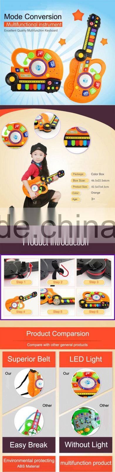 High quality musical toys plastic toy guitar musical toys for babies