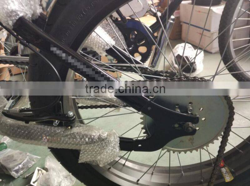 2016 2 Strokes gas motor chopper bike with fashion design
