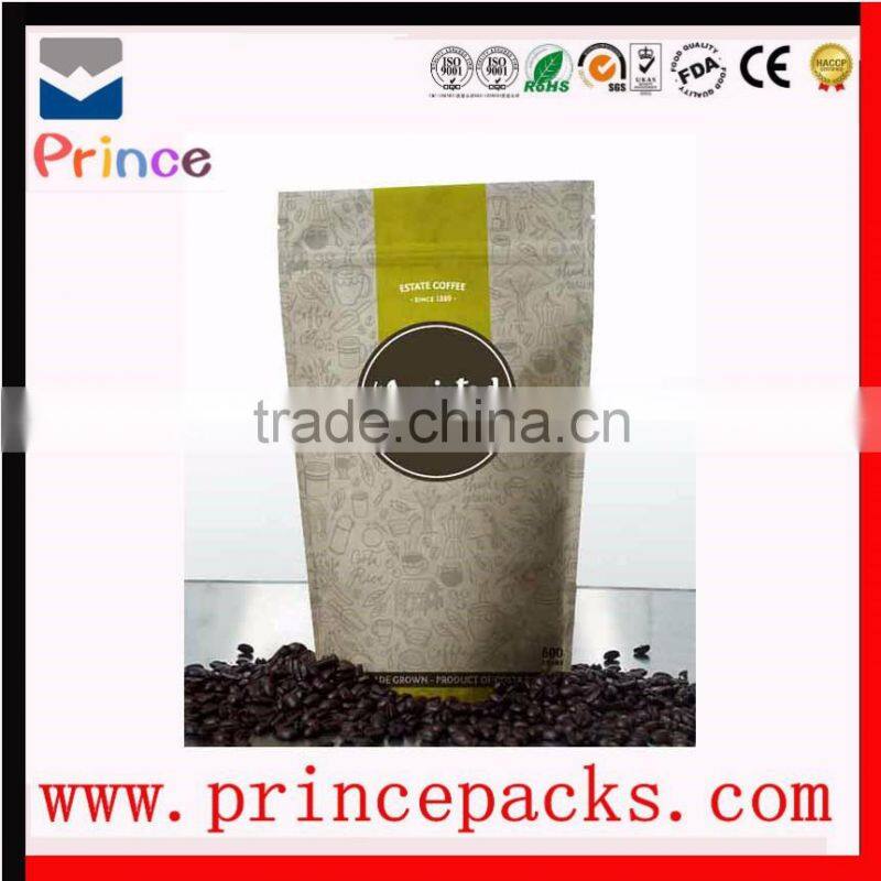 shenzhen printing packaging material supplier wholesale custom plastic resealable stand up pouch with zipper