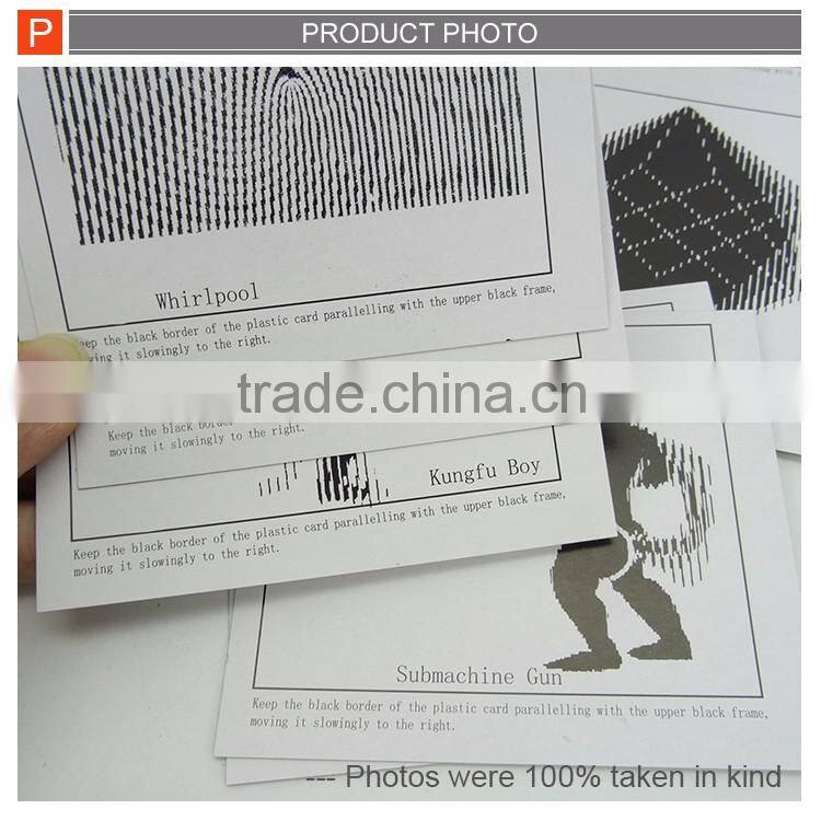 Small card big funny magic dynamic card kids toy educational for sale