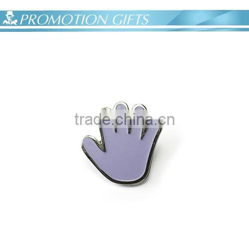 custom enamel metal palm badge