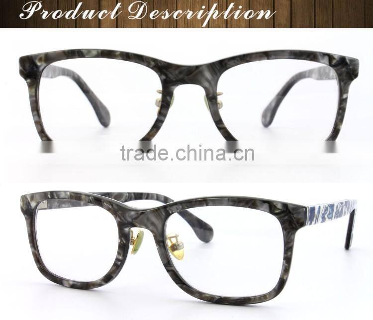 Blue And White Porcelain Design Optical Eyeglasses Frame