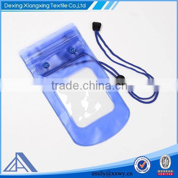 Waterproof Beach Pouch with lanyard for Cell Phone