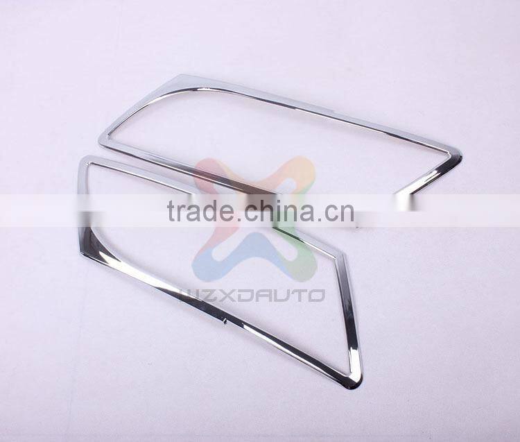 SET CHROME LH RH HEAD LAMP LIGHTS COVER HEAD LAMP COVER FOR Q5 CAR 2010-2012 2010 2012