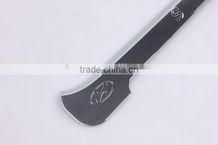 1 Pcs Window Sill Center Pillar Cover Trim-9 Passenger ABS Chrome Used For Starex 2004 Accessories