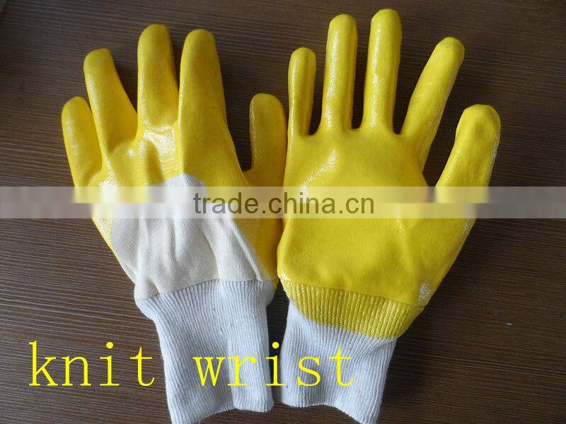 100% COTTON INTERLOCK NITRILE GLOVE