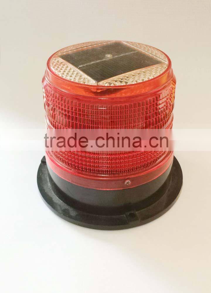6pcs LED light control solar road solar warning light