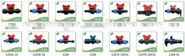 Dn16*3/4" Barb-Female Thread Valve Plastic Mini Irrigation Valve