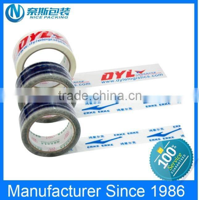 Free LOGO design high quality custom printed packing tape