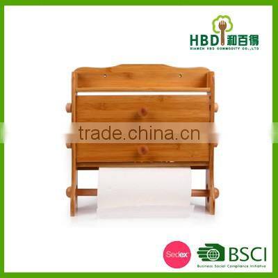 2016 high quality bamboo toilet roll holder,wood toilet paper holder wholesale