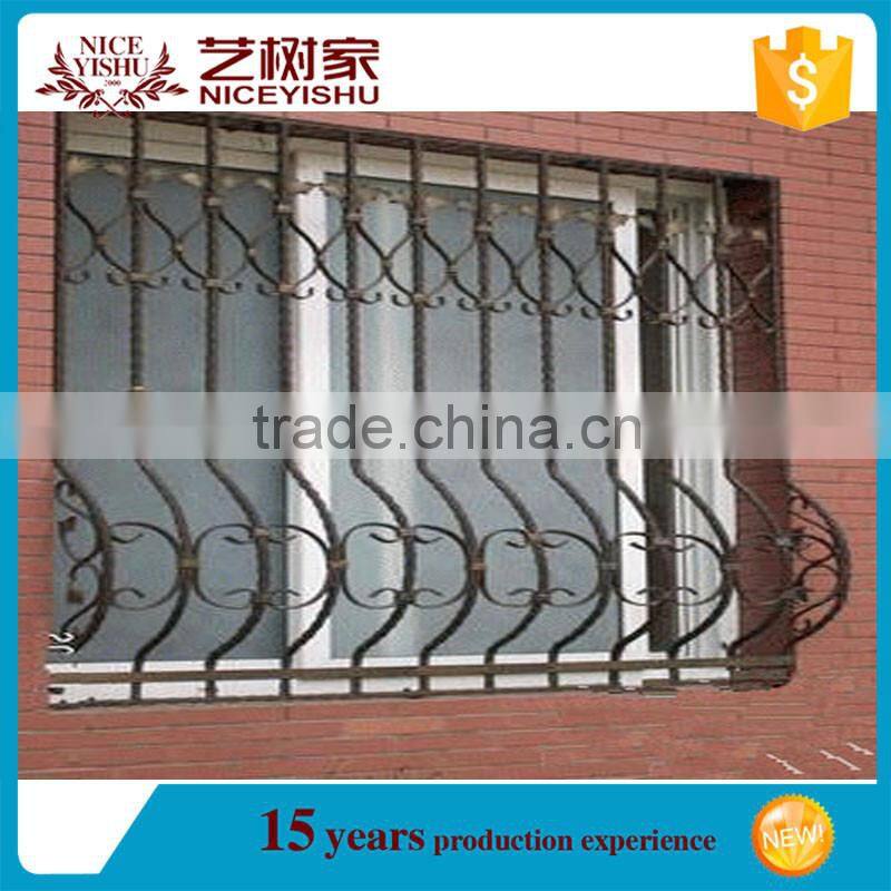 China ornamental wrought iron window grills design