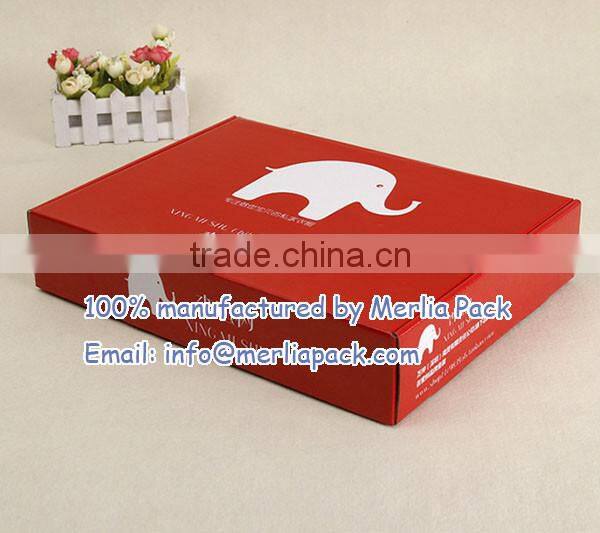 Crushproof Corrugated Shipping Mailer Cardboard Box DVD CD MAILER 220x145x35mm Box