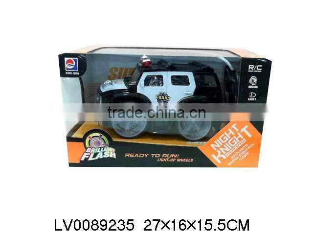1:18 scale 4CH rc toy cars for kids with flash wheel