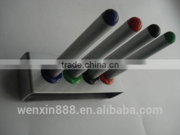 stand up 4 in 1 assorted color ballpoint pen with holder