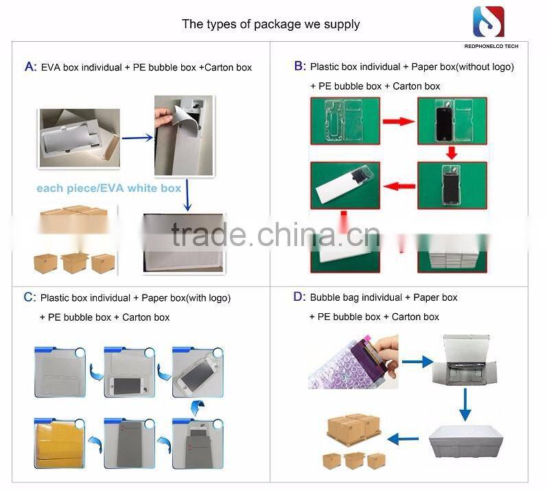 new full LCD display touch digitizer assembly replacement lcd for iphone 6 plus large in stock