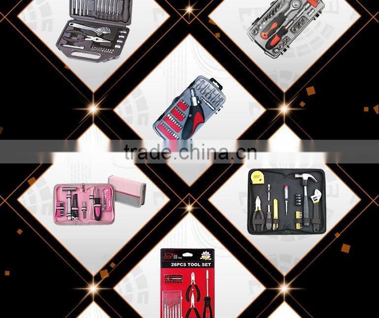 70Pcs Made In China Factory Hand Tool Set,2-Folding Tools Kit Set