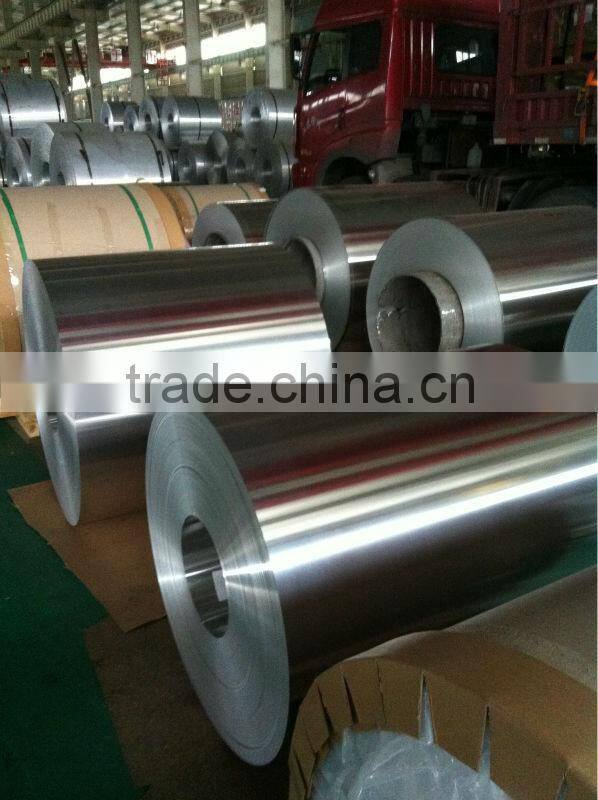 Hot sale Grade AA 3003 of aluminum plain coil for PP cap stock