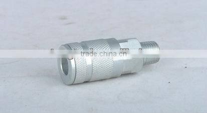 3/8 body USA automotive (truflate) type steel male quick coupler