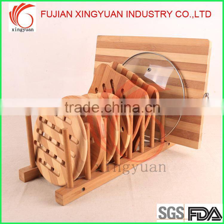 Bamboo Dish Rack, Tableware Holder, Cutting board holder