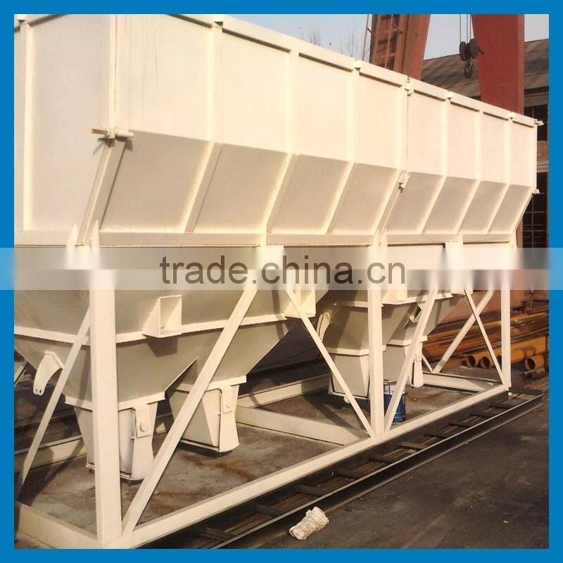 Better PLD4800 concrete batching plant factory concrete batching bins
