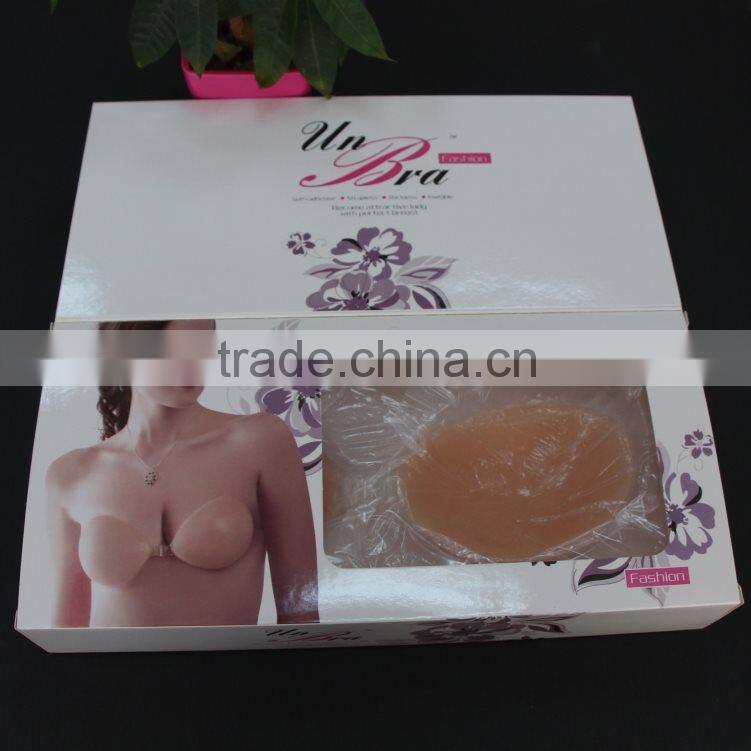 ladies sexy push up inflatable invisible bra new design