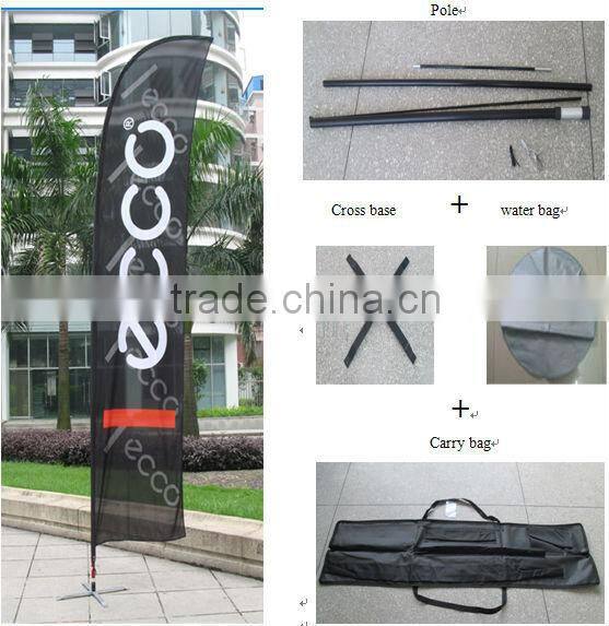 dye sublimated feather flags street pole banner street pole banner holder