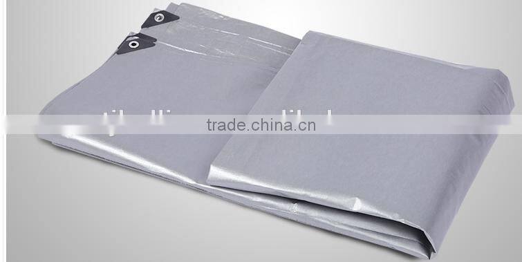 HEAVY DUTY SILVER/BLACK TARPS,6x10 Super Strong Silver Poly Tarps With UV Resistant